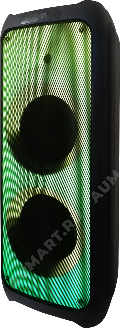 Напольная светящаяся беспроводная колонка Mivo MD-102 караоке/1200Вт/FM/Bluetooth/USB/SD/AUX